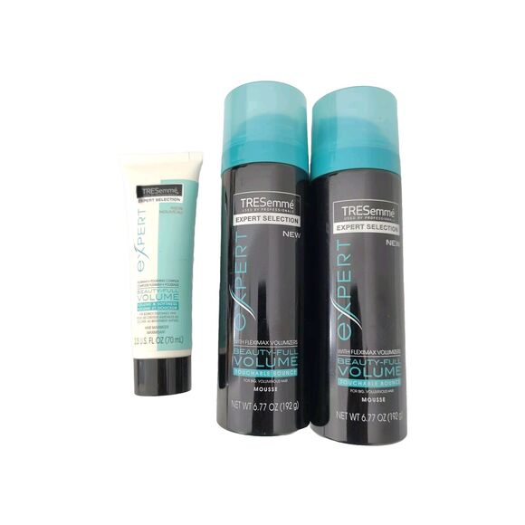 TRESEMME EXPERT BEAUTY FULL VOLUME BOUNCE MOUSSE 6.77 FL OZ HAIR MAXIMIZER 2.3oz - Picture 1 of 4